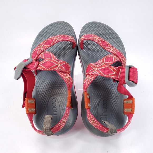 Chaco Z1 Ecotread Outdoor Adjustable Sandal Youth Girls Size 2 J180004 Pink - Picture 4 of 9